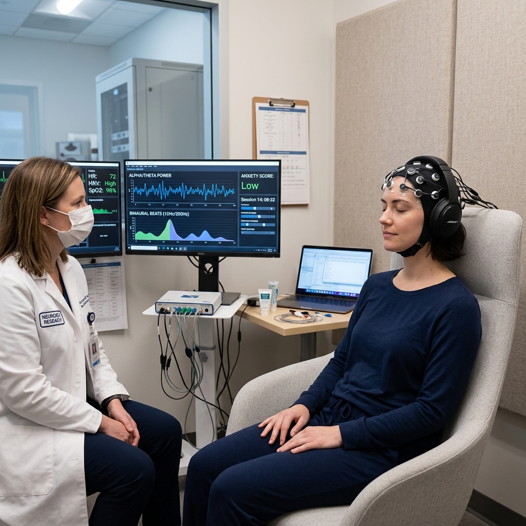 Binaural Beats for Anxiety: What the Clinical Trials Show