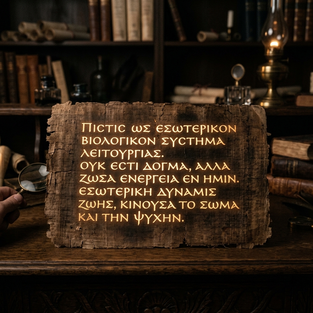 The Gospel Texts on Faith: Reading Them as Operating Instructions